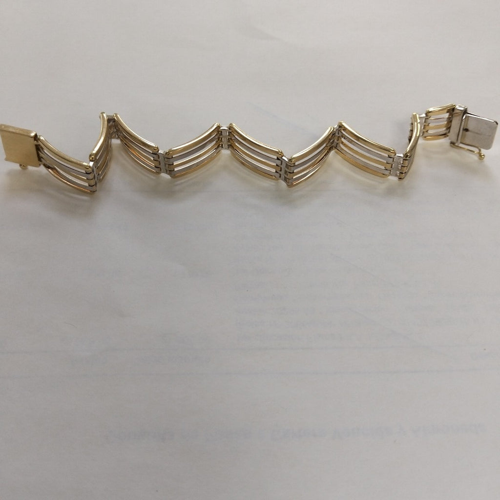 PULSERA ORO,ORO COMBINADO 14 K 18,50 GRMS (SEMINUEVO)