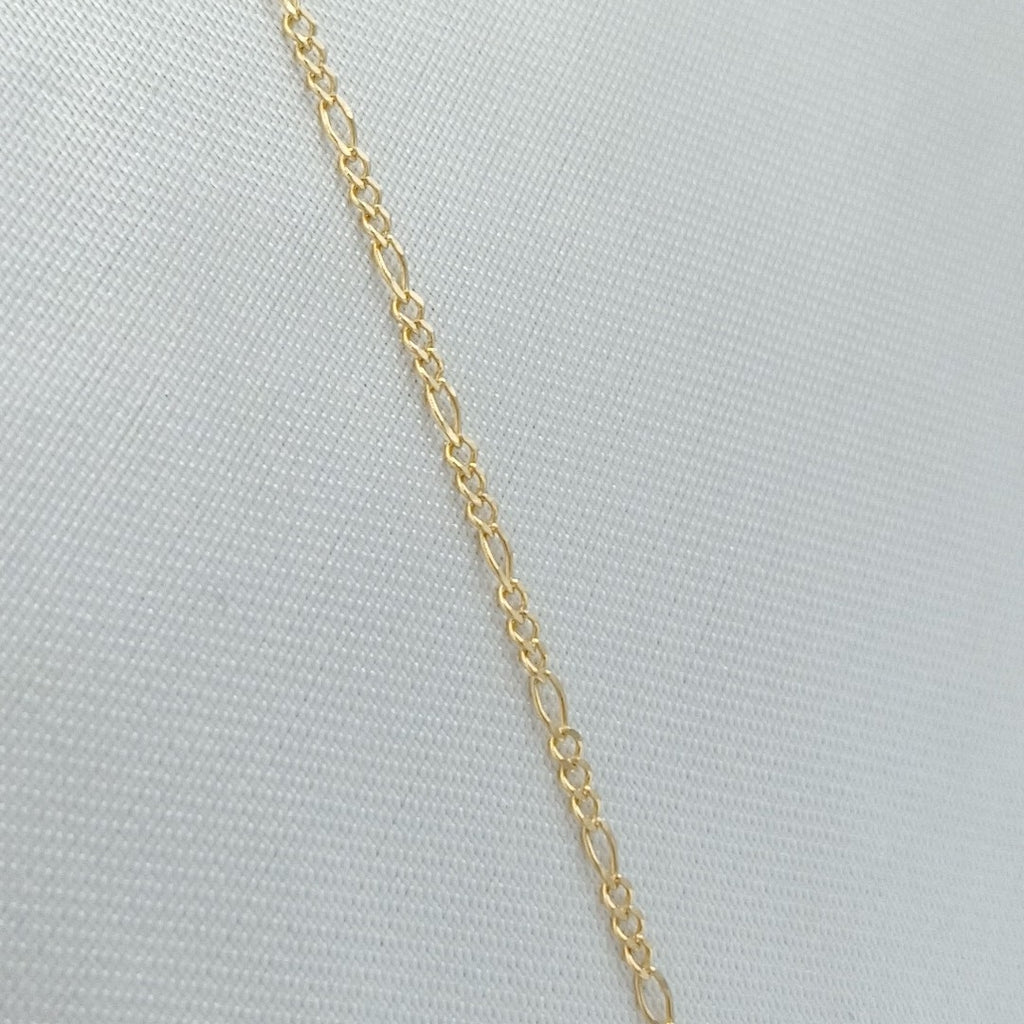 CADENA 3 X 1 1.7GR 60 CM 14K (NUEVO)