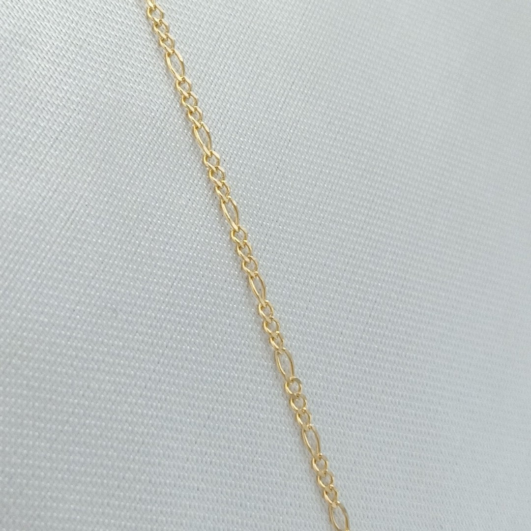 CADENA 3 X 1 1.7GR 60 CM 14K (NUEVO)