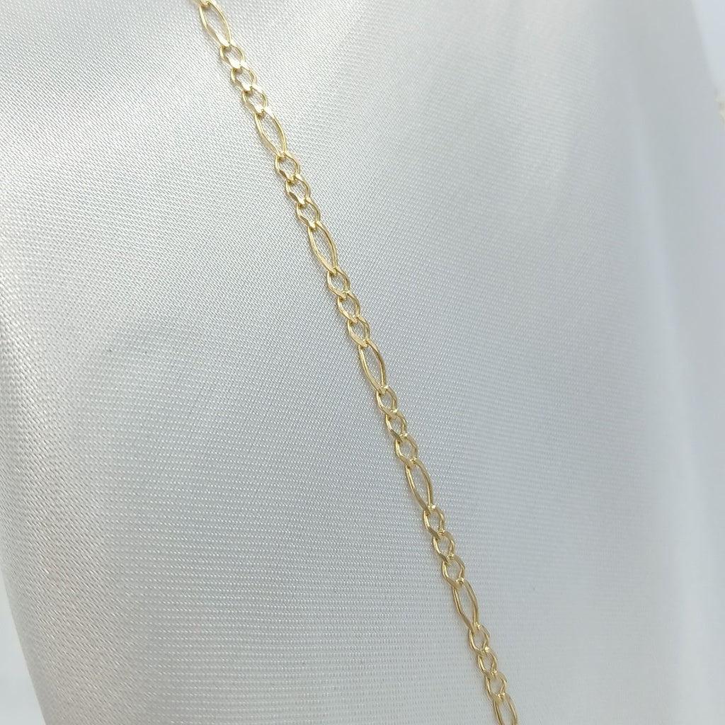 CADENA 3 X 1 5.21GR 60 CM 14K (NUEVO)