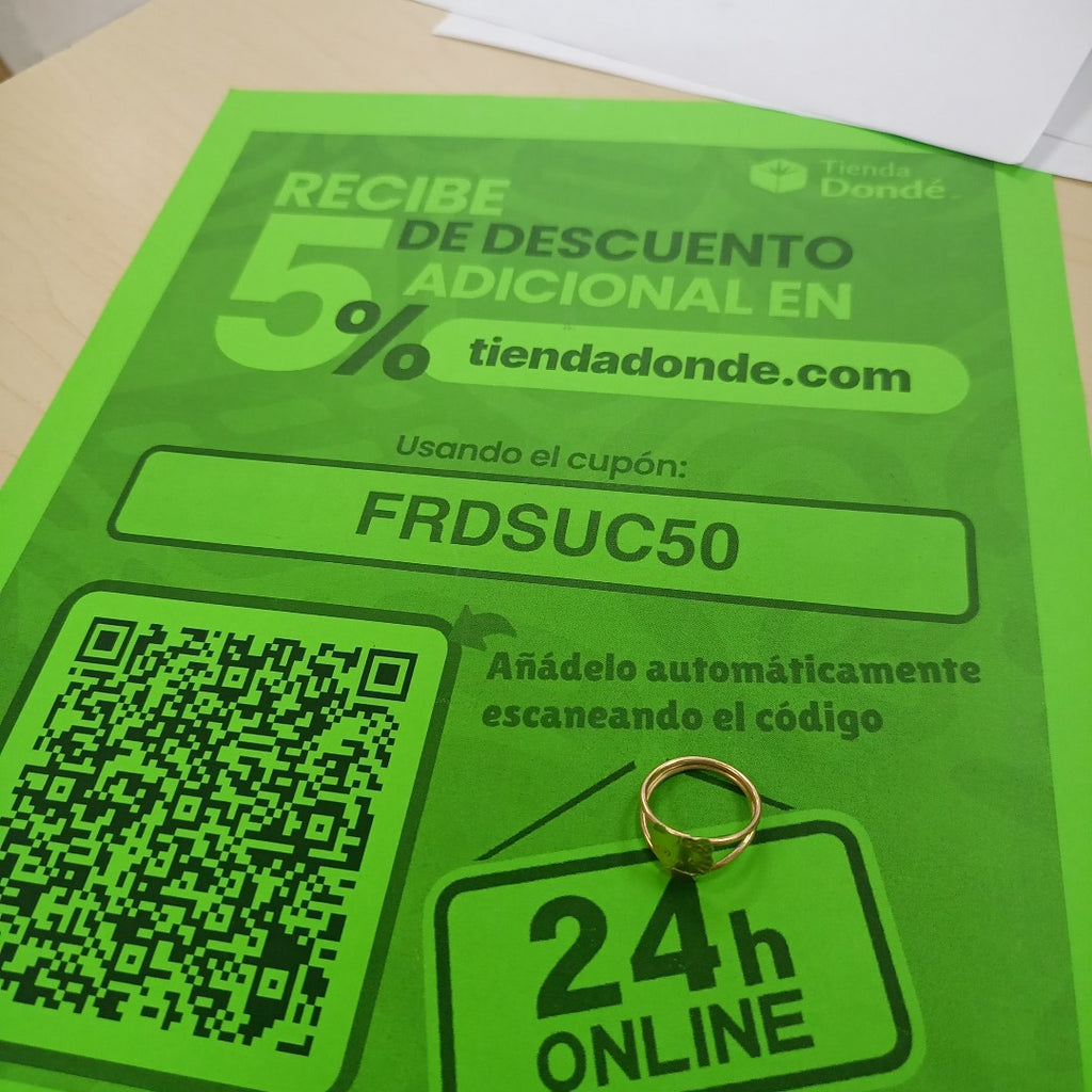 ANILLITO ORO 10 K 1.7 GRMS (SEMINUEVO)