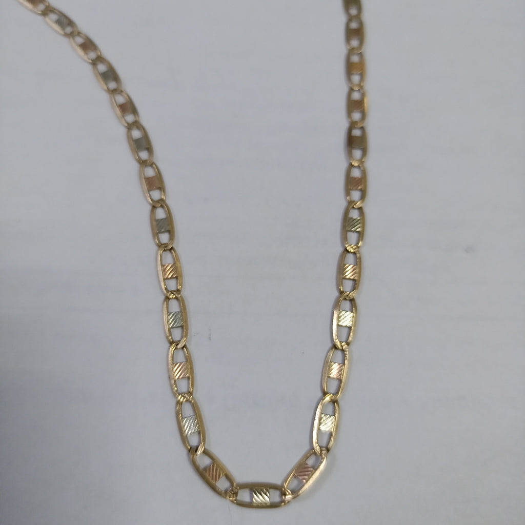 K1 9,00 GRMS 8 K ESPECIFICACIONES COMPLEMENTARIAS CADENA TIPO GUCCI BUEN ESTADO (SEMINUEVO)