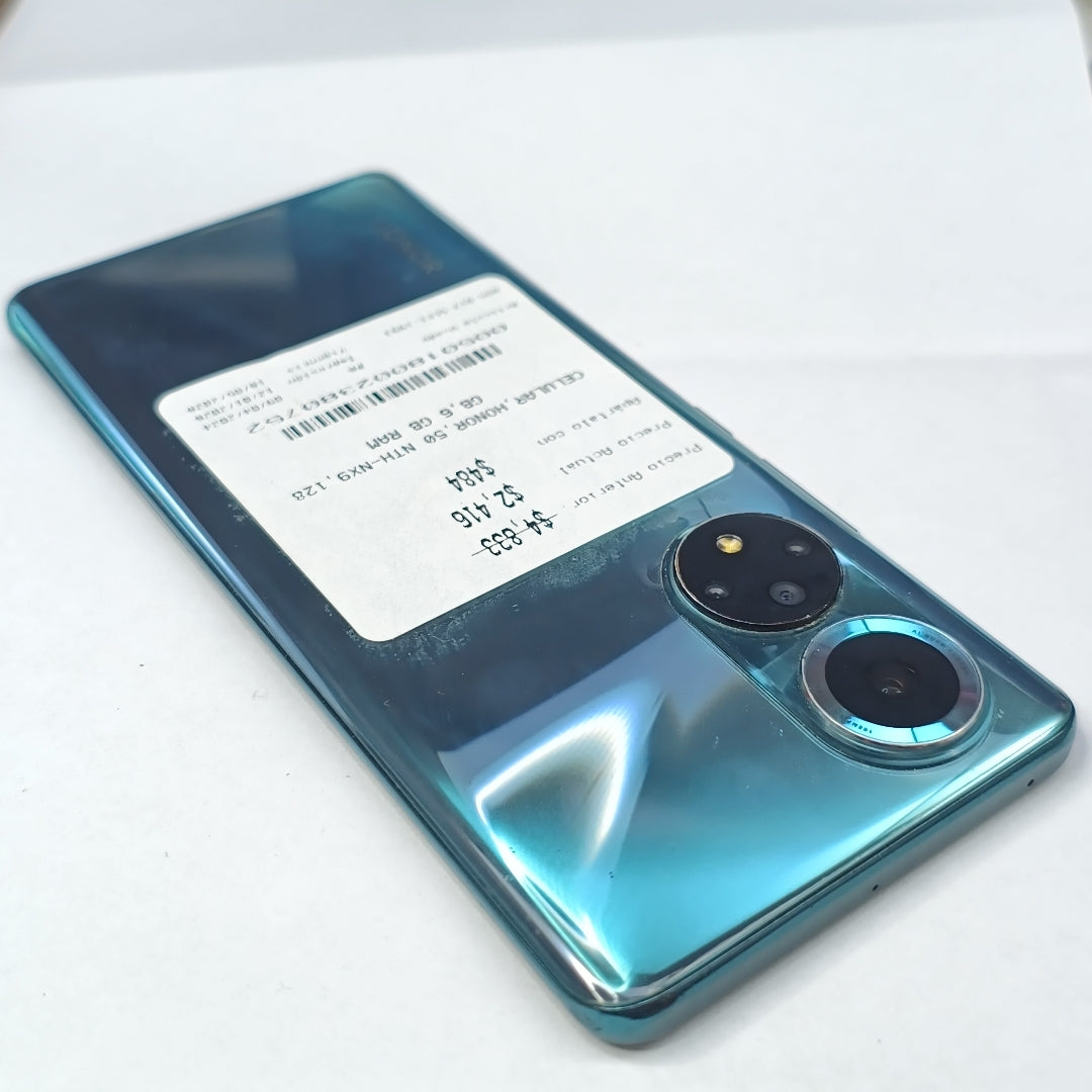 CELULAR HONOR 50 NTH-NX9 128 GB 6 GB RAM (SEMINUEVO)