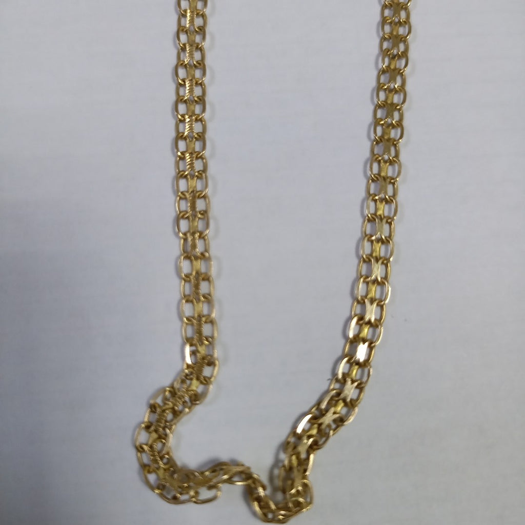 K1 6,40 GRMS 14 K ESPECIFICACIONES COMPLEMENTARIAS CADENA TEJIDO ESPECIAL BUEN E (SEMINUEVO)