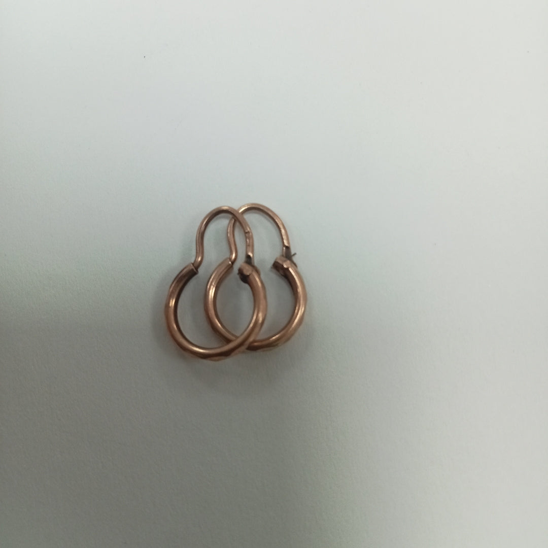 ARRACADAS PAR ORO 8 K 0.9 GRMS (SEMINUEVO)