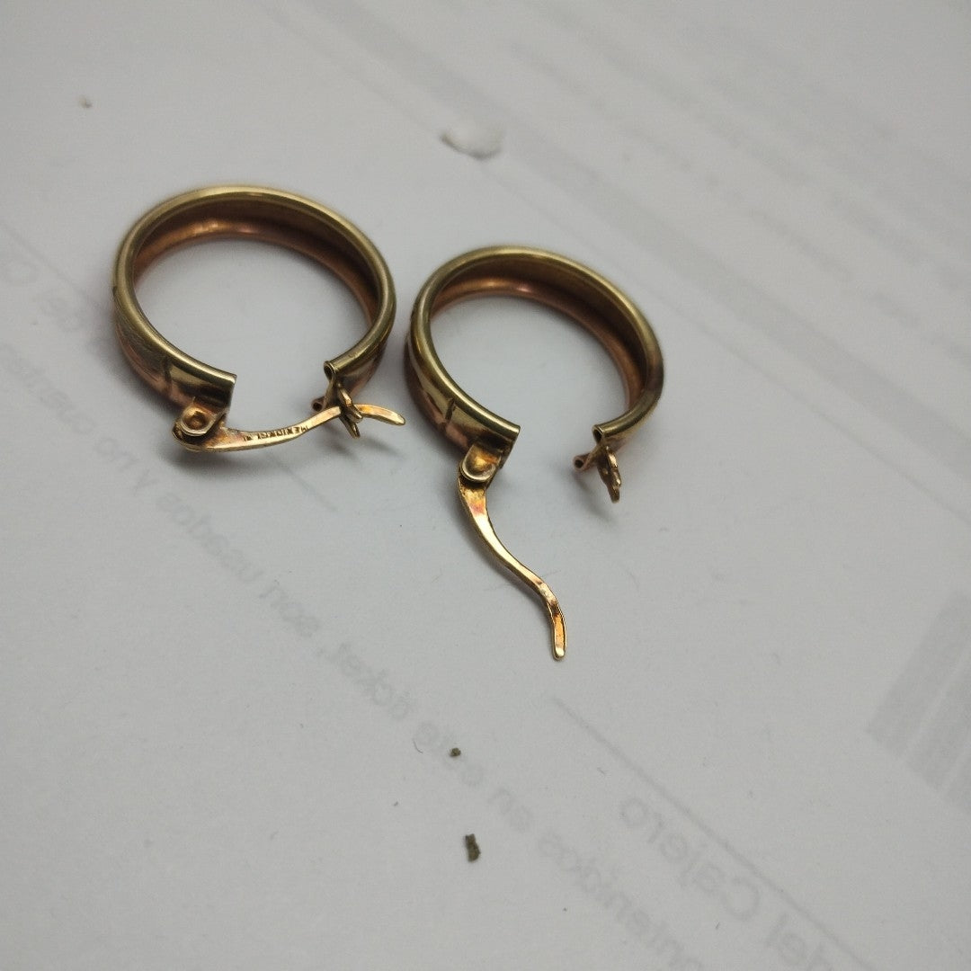 K1 3,20 GRMS 10 K ESPECIFICACIONES COMPLEMENTARIAS ARRACADAS ORO COMBINADO, VEND (SEMINUEVO)