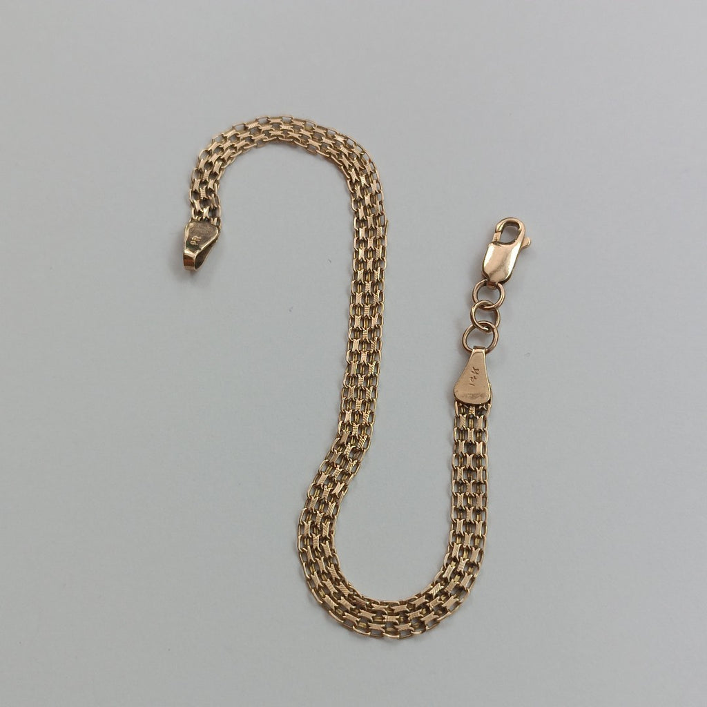 PULSERA ORO 14 K 3.5 GRMS (SEMINUEVO)