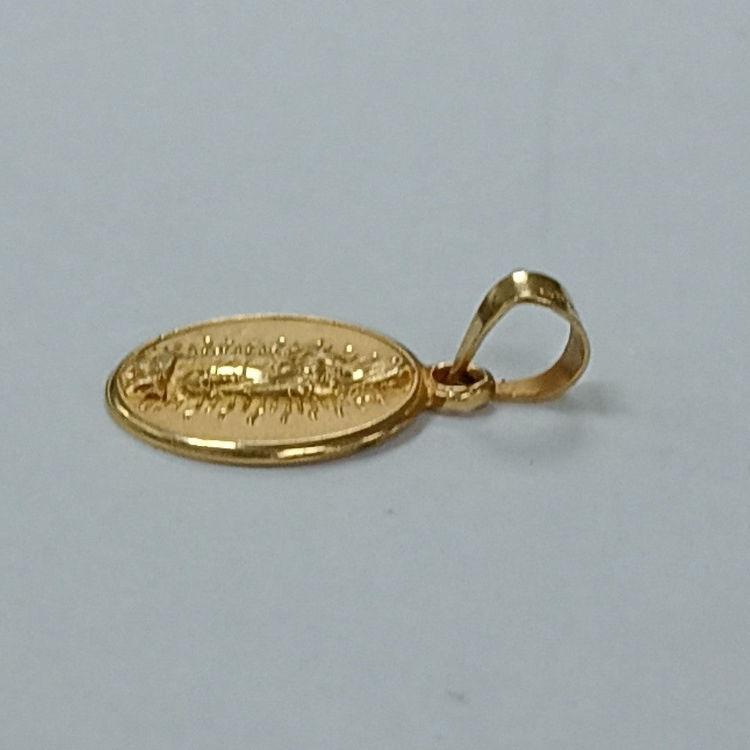 K1 1,60 GRMS 14 K ESPECIFICACIONES COMPLEMENTARIAS MEDALLA RELIGIOSA (SEMINUEVO)