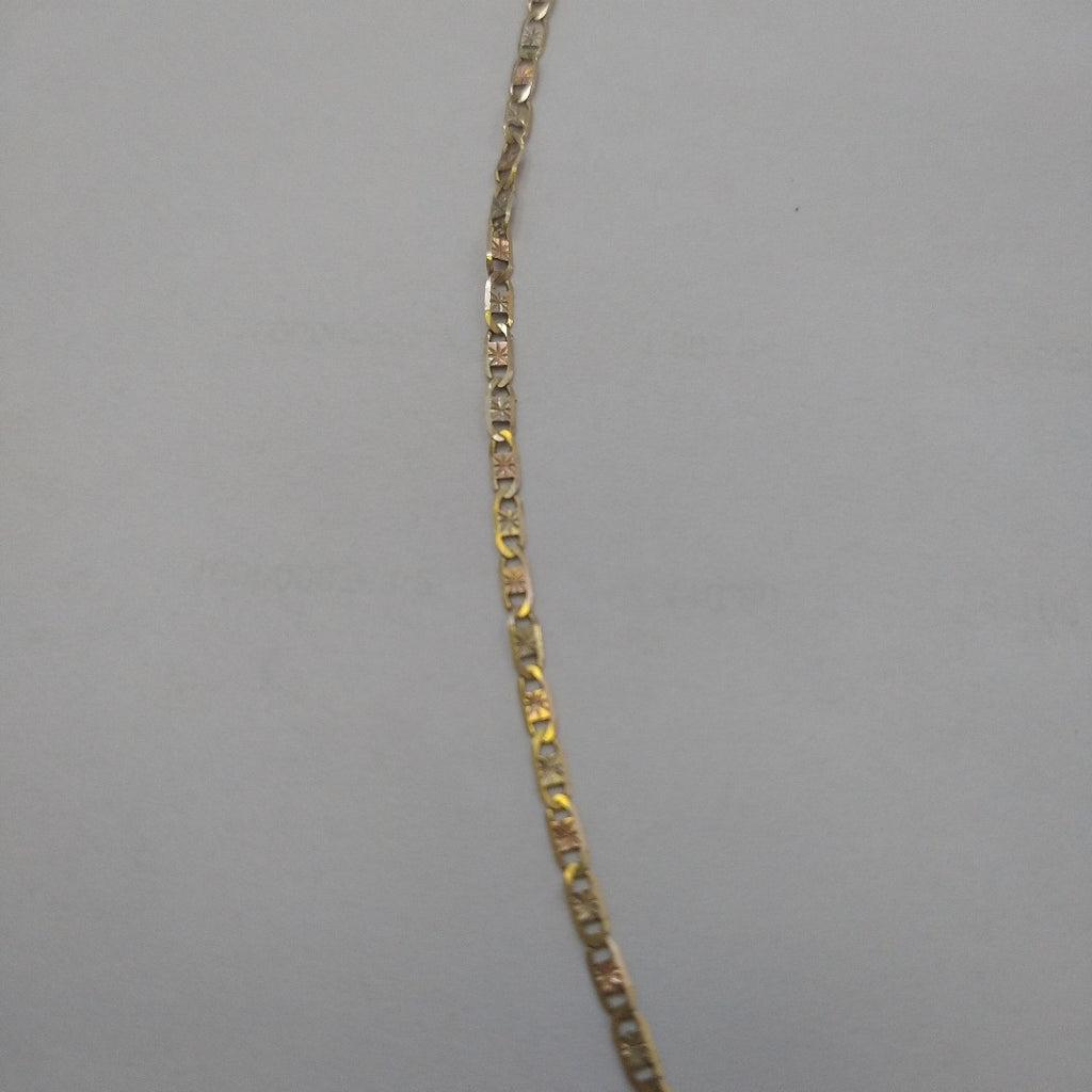 CADENA ORO COMBINADO 10 K 2,30 GRMS (SEMINUEVO)