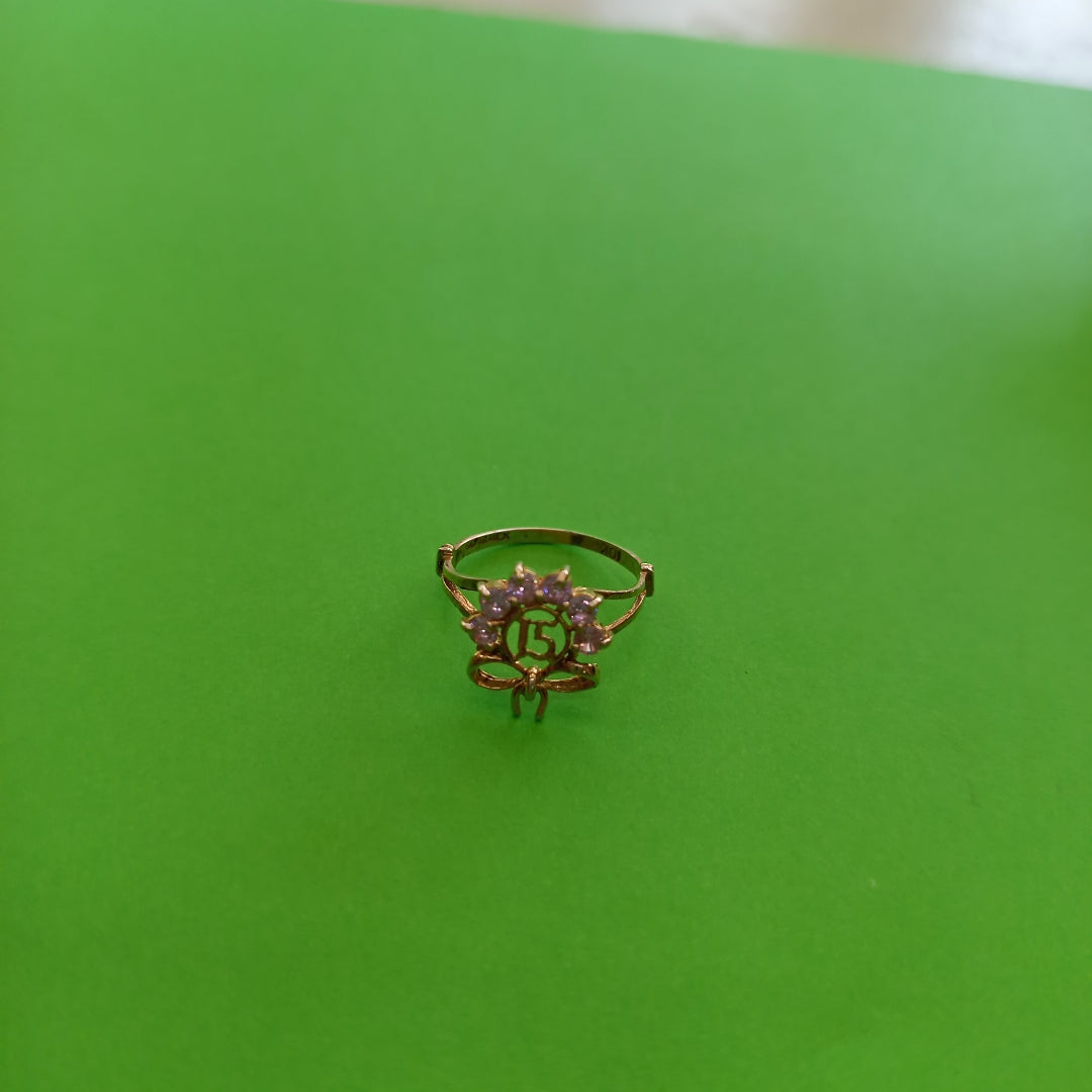 ANILLITO ORO 10 K 1.6 GRMS (SEMINUEVO)