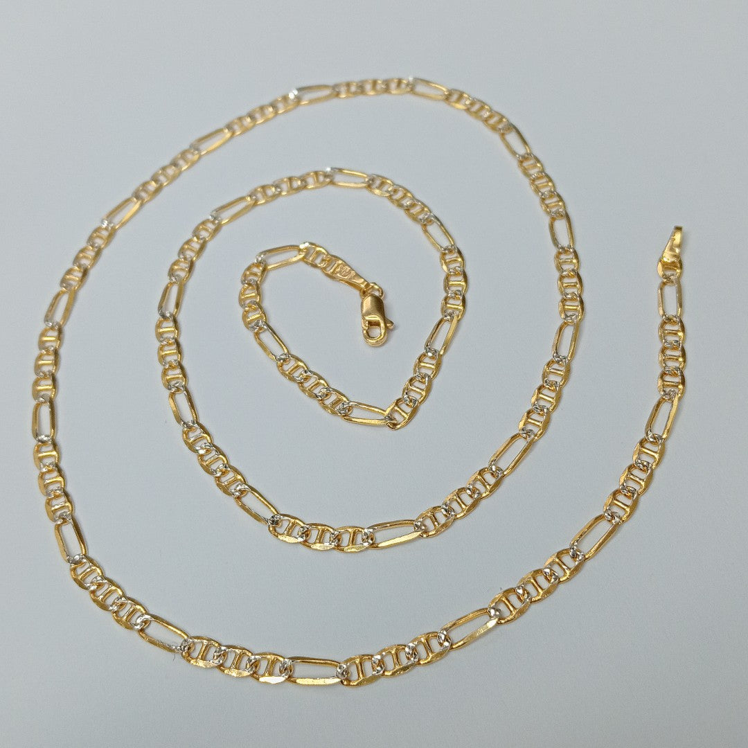 CADENA TEJIDO 3X1 8.6G 55 CM (NUEVO)