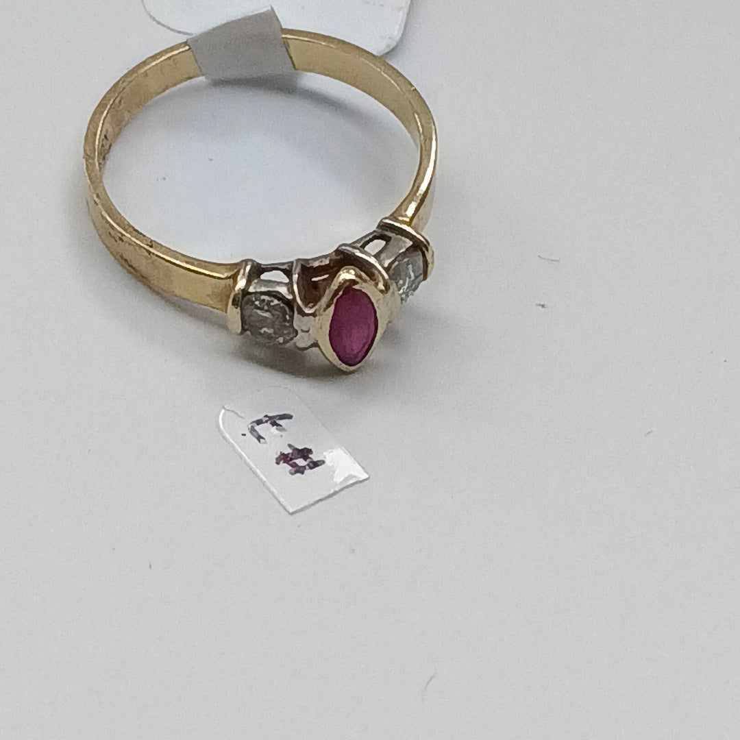 ANILLITO ORO 14 K 2.4 GRMS (SEMINUEVO)