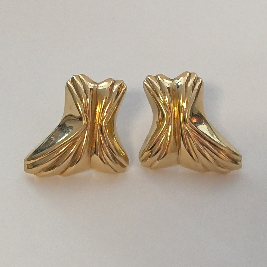 ARETES PAR ORO 14 K 11.5 GRMS (SEMINUEVO)