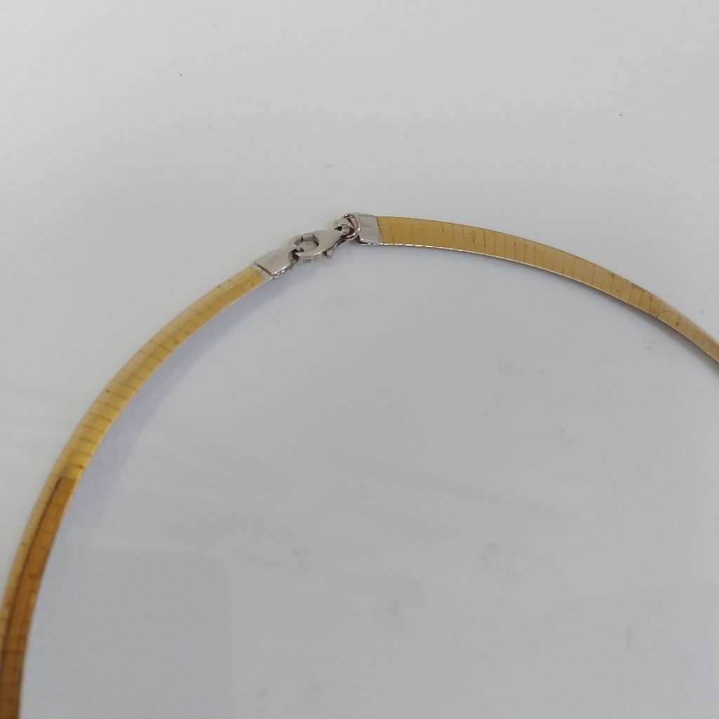 GARGANTILLA ORO COMBINADO 14 K 19,30 GRMS (SEMINUEVO)