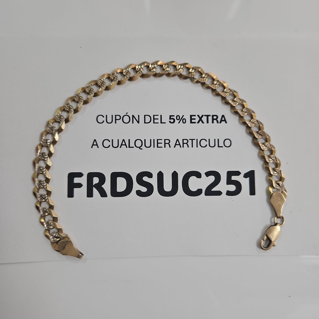 PULSERA ORO 14 K 16.7 GRMS (SEMINUEVO)