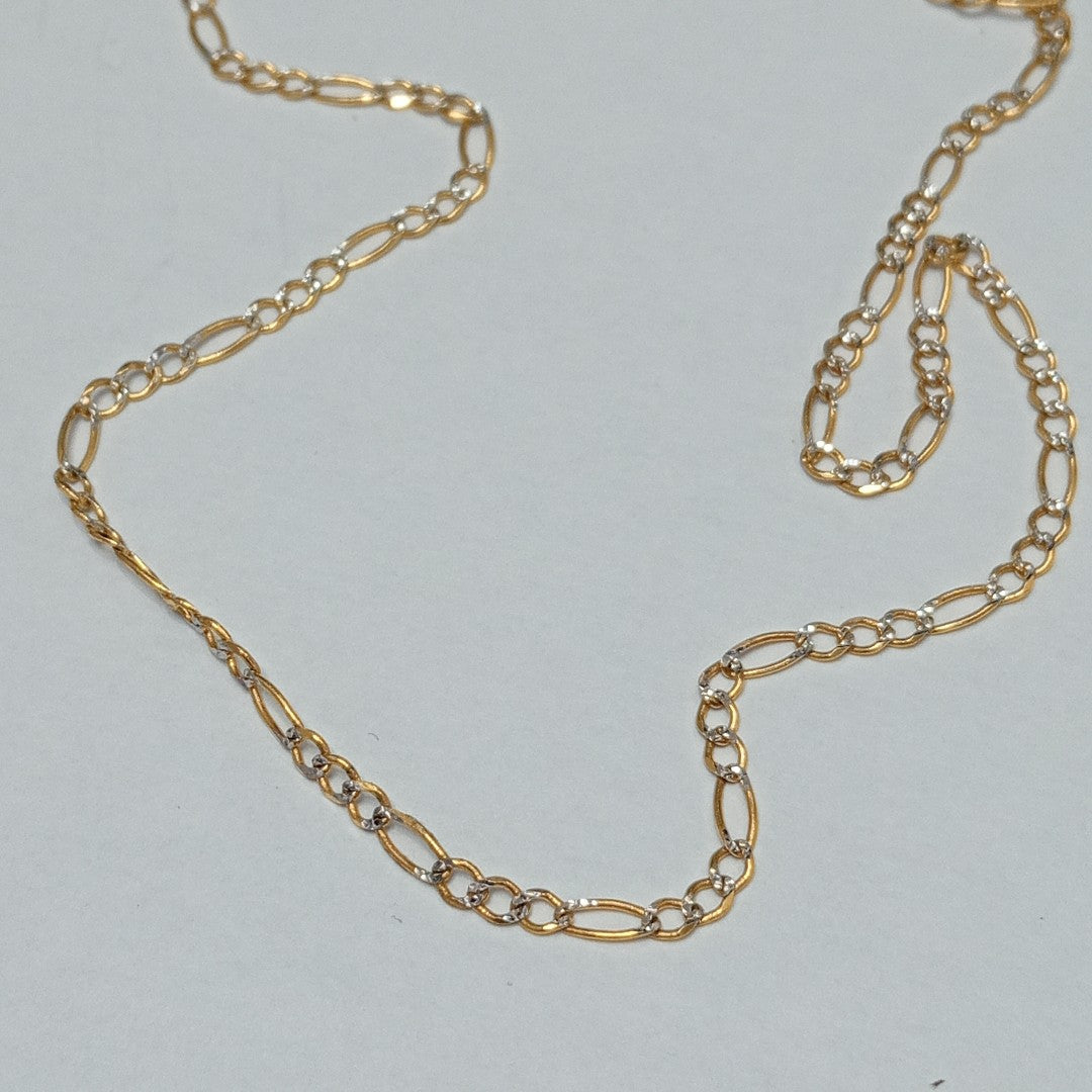 CADENA ORO, RODIADO 14 K 4.8 GRMS (SEMINUEVO)