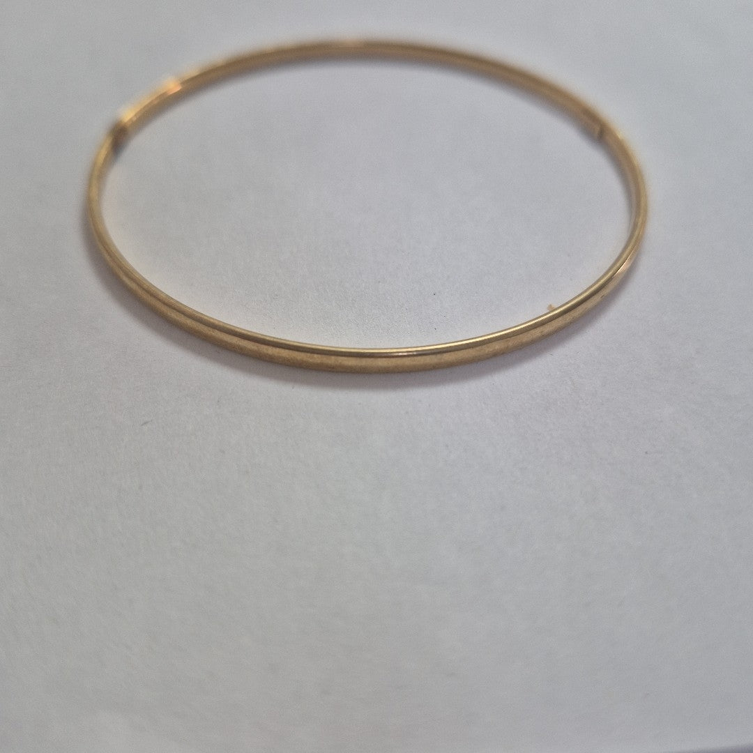 PULSERA RIGIDA ORO 14 K 4,20 GRMS (SEMINUEVO)