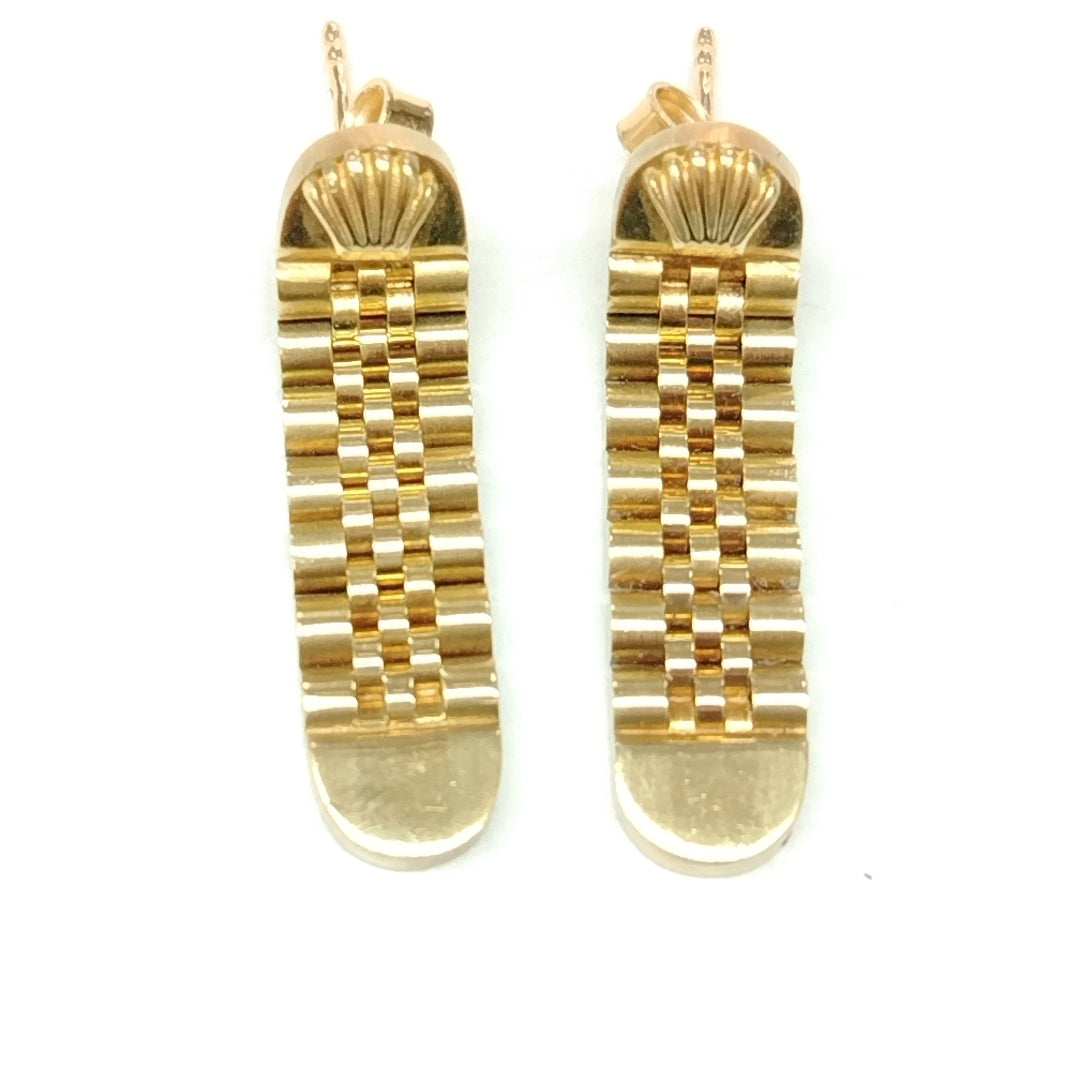 ARETES PAR ORO 14 K 7.4 GRMS (SEMINUEVO)