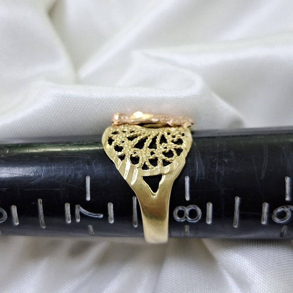 ANILLO ORO 14 K 4 GRMS (SEMINUEVO)
