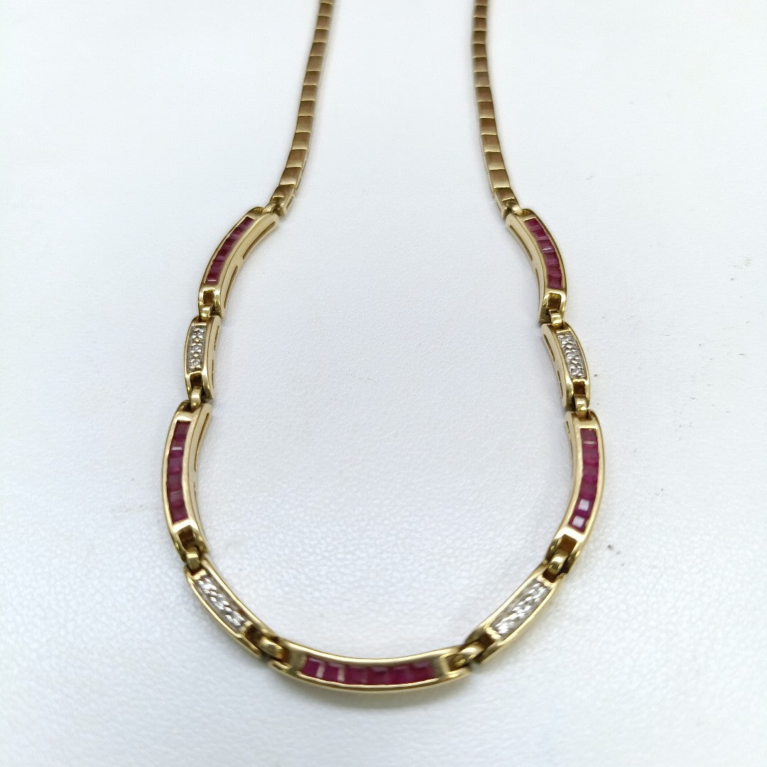 GARGANTILLA ORO 14 K 16.1 GRMS (SEMINUEVO)