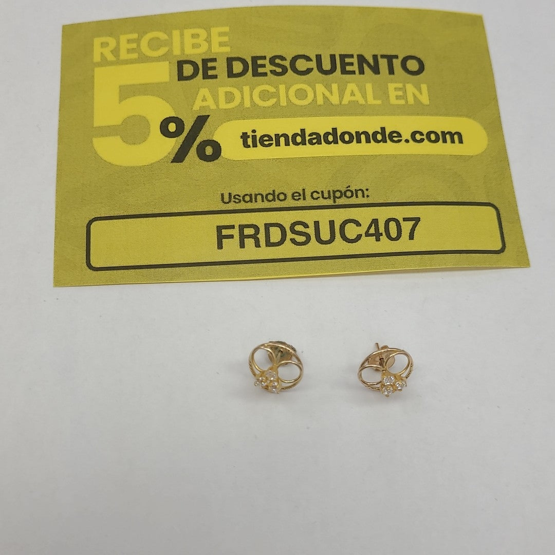 BROQUELES PAR ORO 10 K 1.2 GRMS (SEMINUEVO)