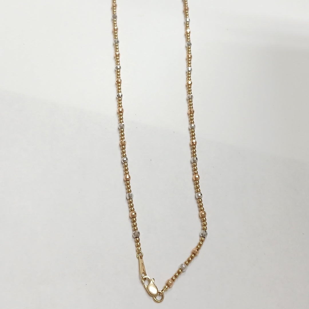 GARGANTILLA ORO 14 K 9.1 GRMS (SEMINUEVO)