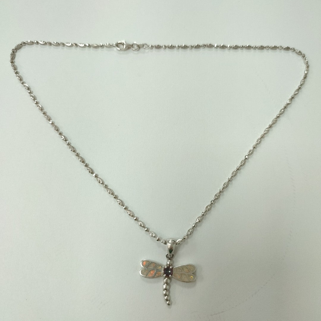 CADENA, DIJE PLATA 7.6 GRMS (SEMINUEVO)