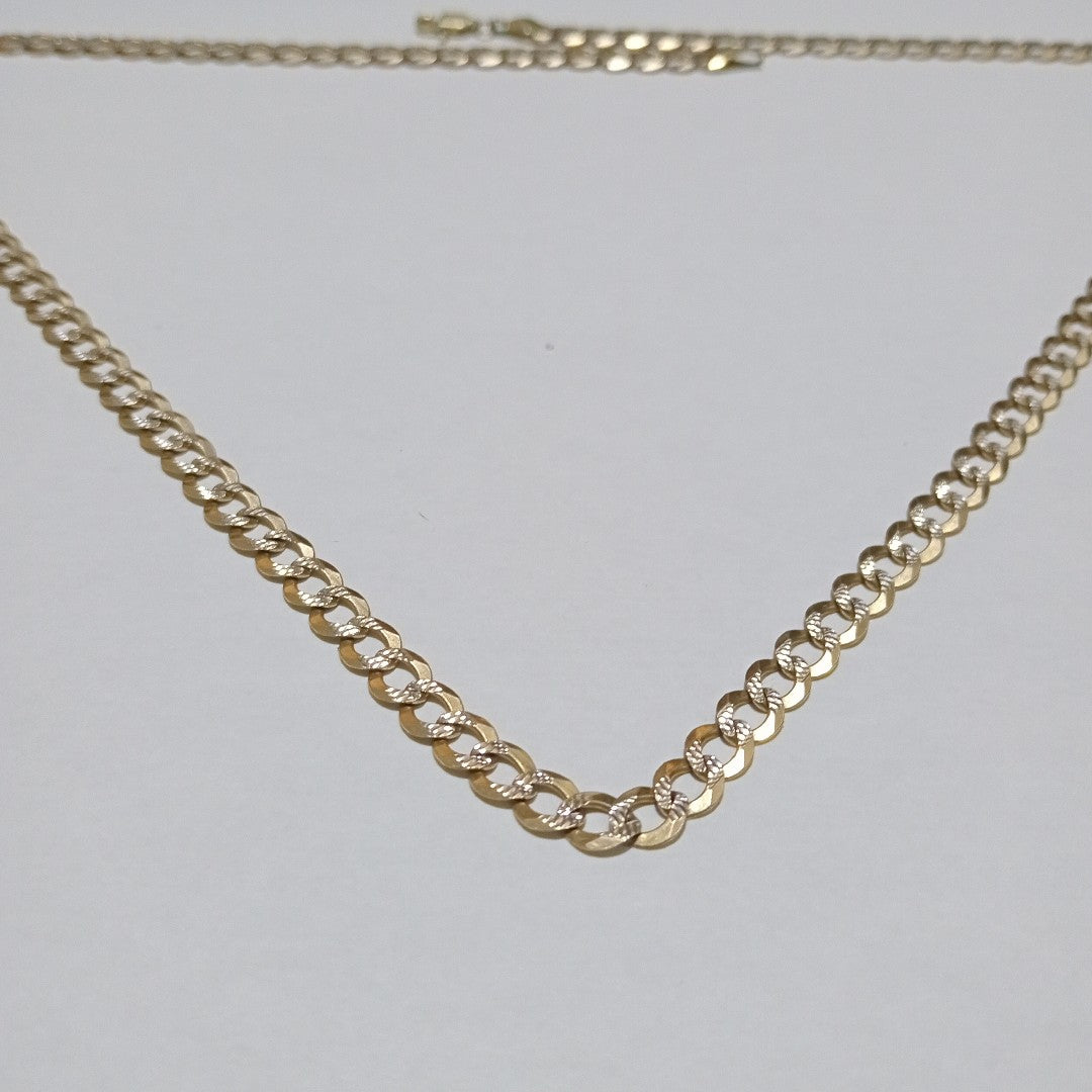 CADENA ORO, RODIADO 14 K 19.8 GRMS (SEMINUEVO)