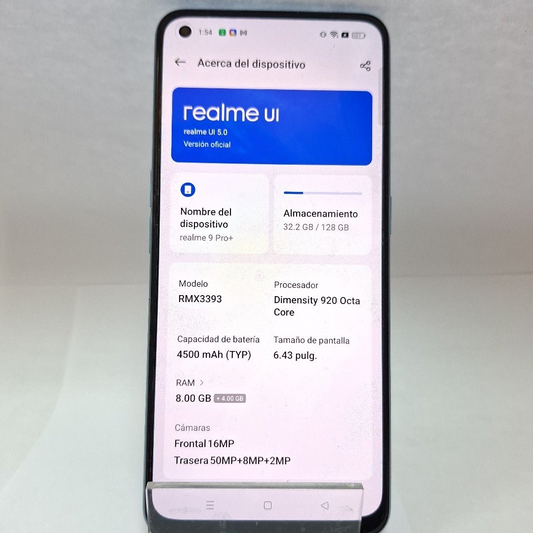 CELULAR REALME 9 PRO+ RMX3393 128 GB 8 GB RAM