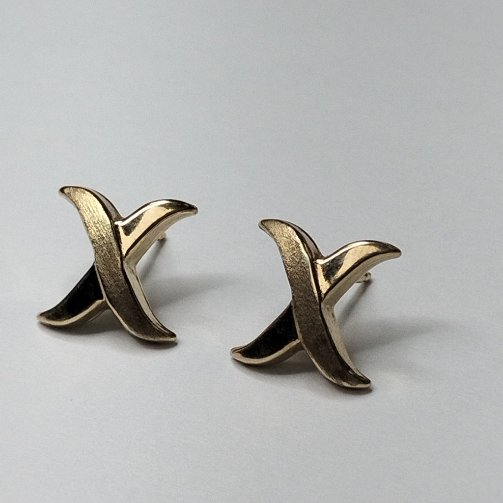 ARETES PAR ORO 14 K 1.5 GRMS (SEMINUEVO)