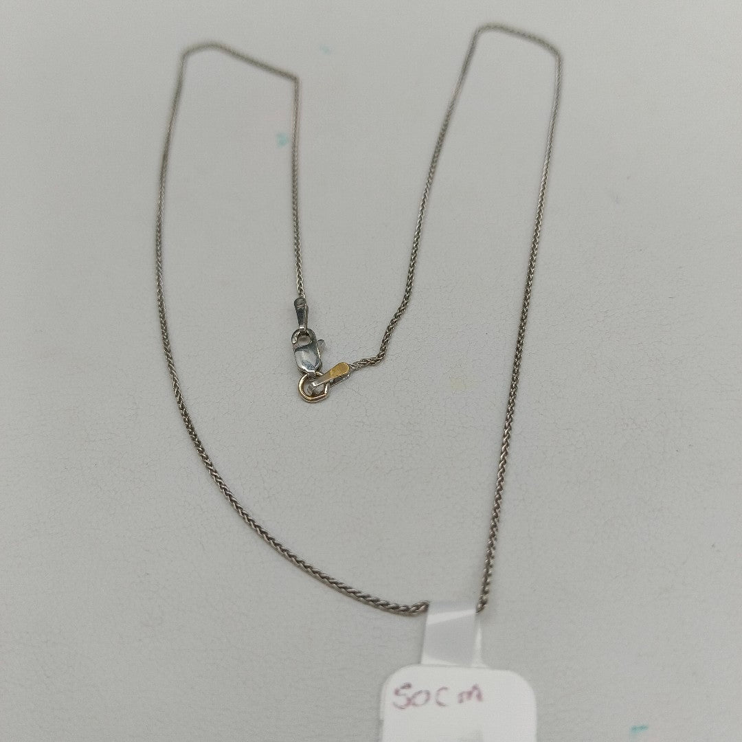 K1 2,10 GRMS 14 K ESPECIFICACIONES COMPLEMENTARIAS CADENA TJ ESPECIAL ORO BLANCO (SEMINUEVO)