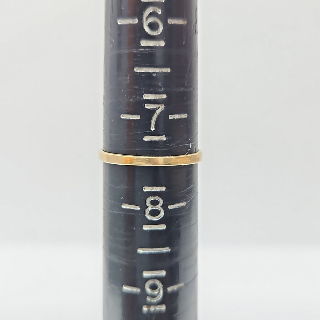 K1 1,50 GRMS 14 K ESPECIFICACIONES COMPLEMENTARIAS ANILLITO 3 PIEDRITAS BLANAS M (SEMINUEVO)