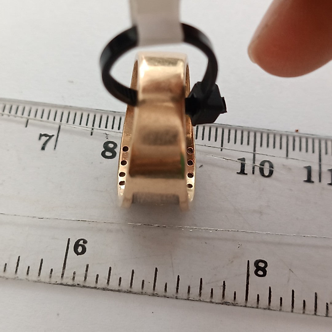 ARGOLLA ORO,RODIADO 14 K 8,00 GRMS (SEMINUEVO)