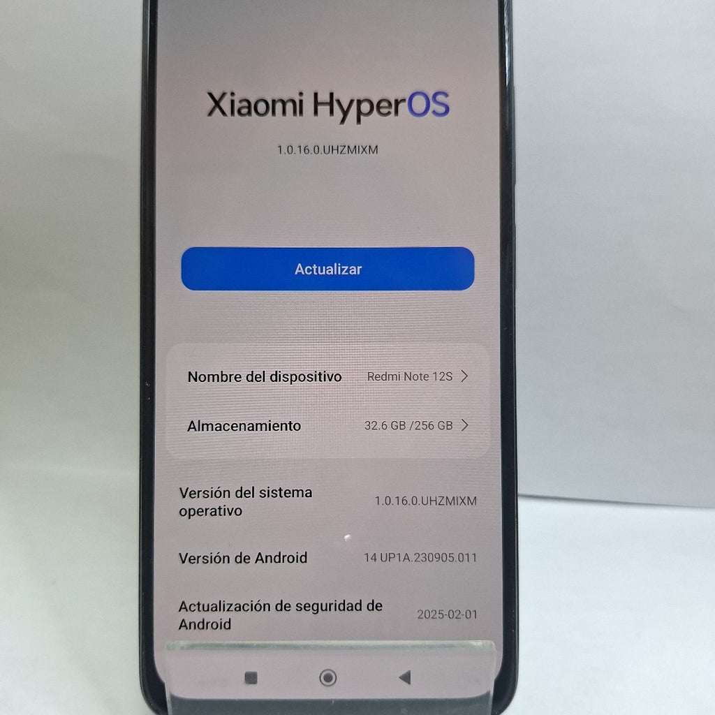 CELULAR XIAOMI REDMI NOTE 12S 2303ERA42L (2023) 256 GB 8 GB RAM