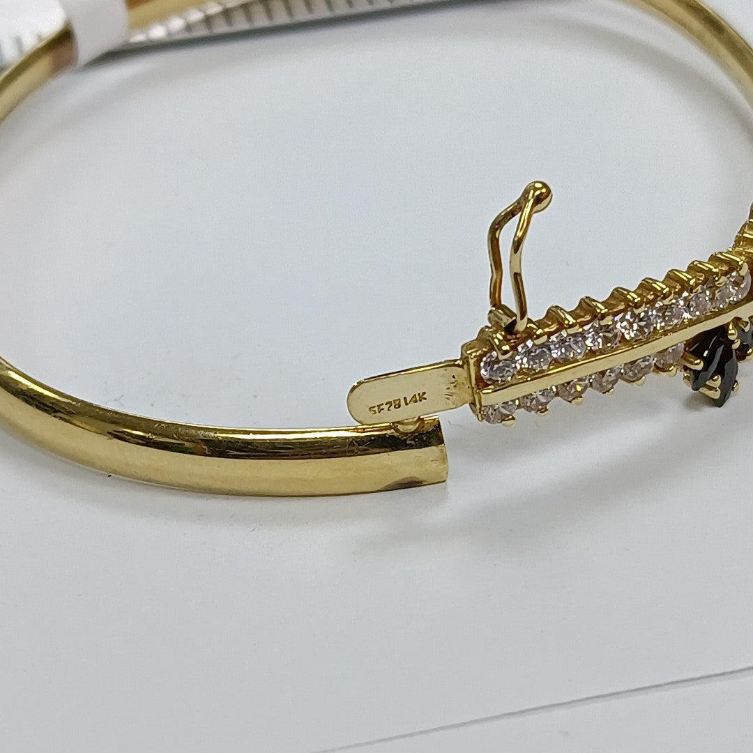 PULSERA RIGIDA ORO 14 K 8.6 GRMS (SEMINUEVO)