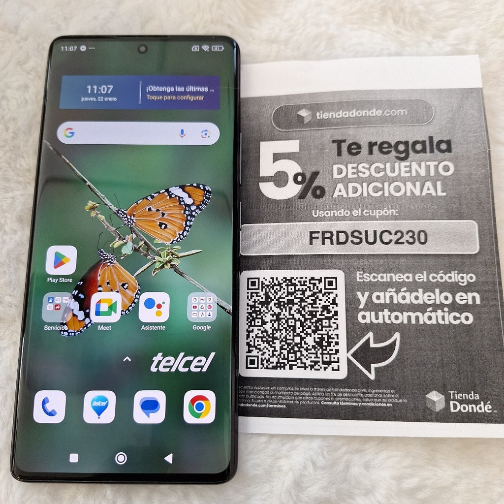 CELULAR XIAOMI REDMI NOTE 14 PRO 24116RACCG (2024) 256 GB 8 GB RAM (SEMINUEVO)
