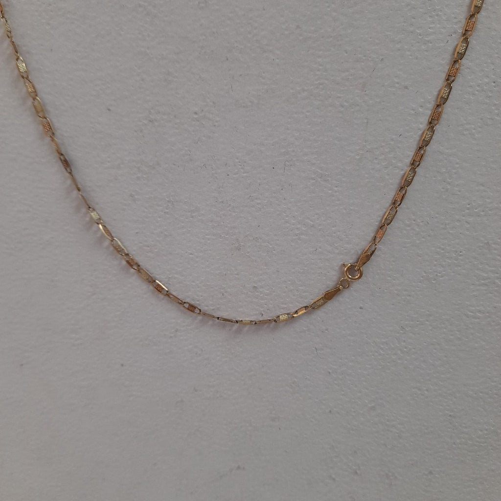 K1 5,60 GRMS 10 K ESPECIFICACIONES COMPLEMENTARIAS CADENA TEJIDO GUCCI (SEMINUEVO)