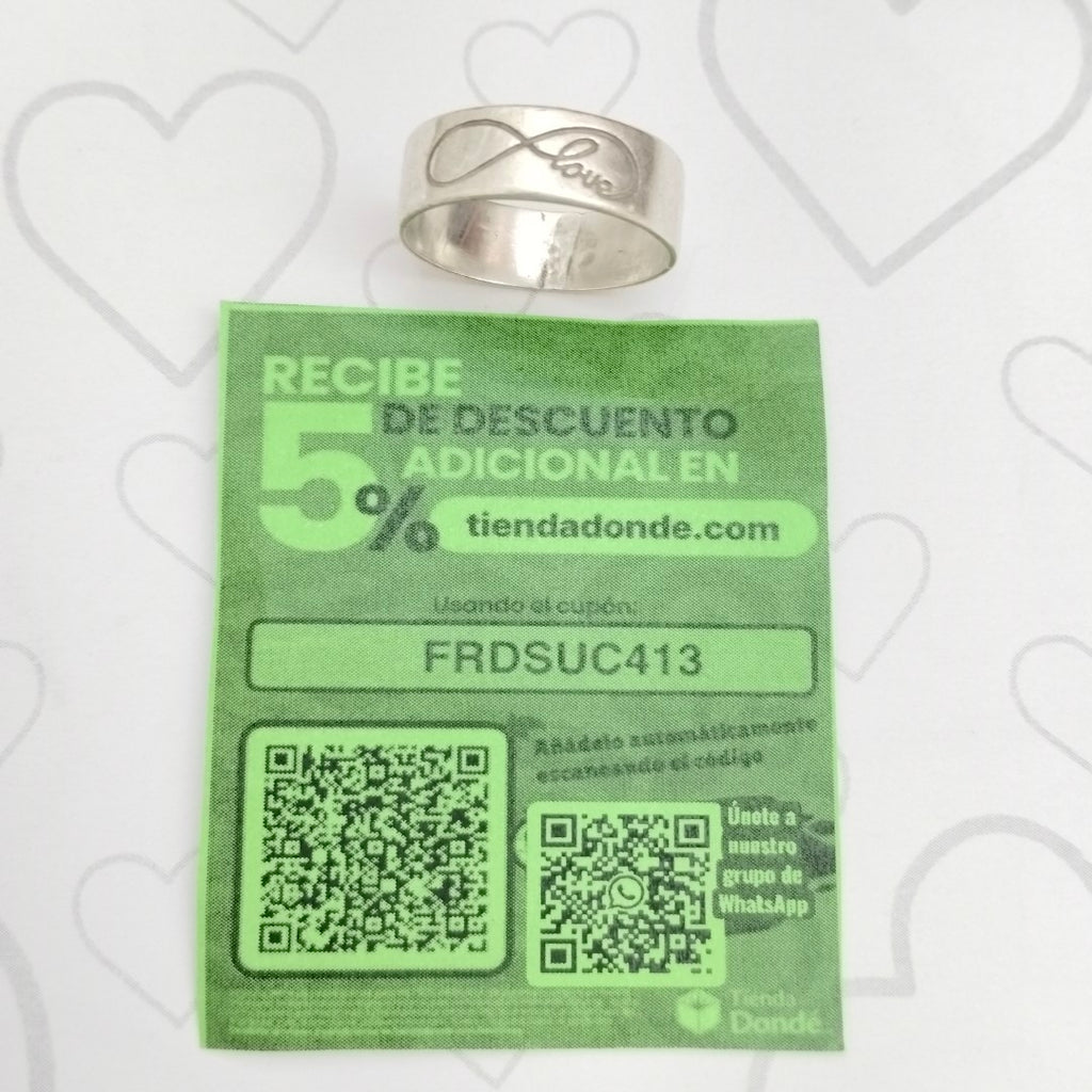 ARGOLLA PLATA 3.9 GRMS (SEMINUEVO)