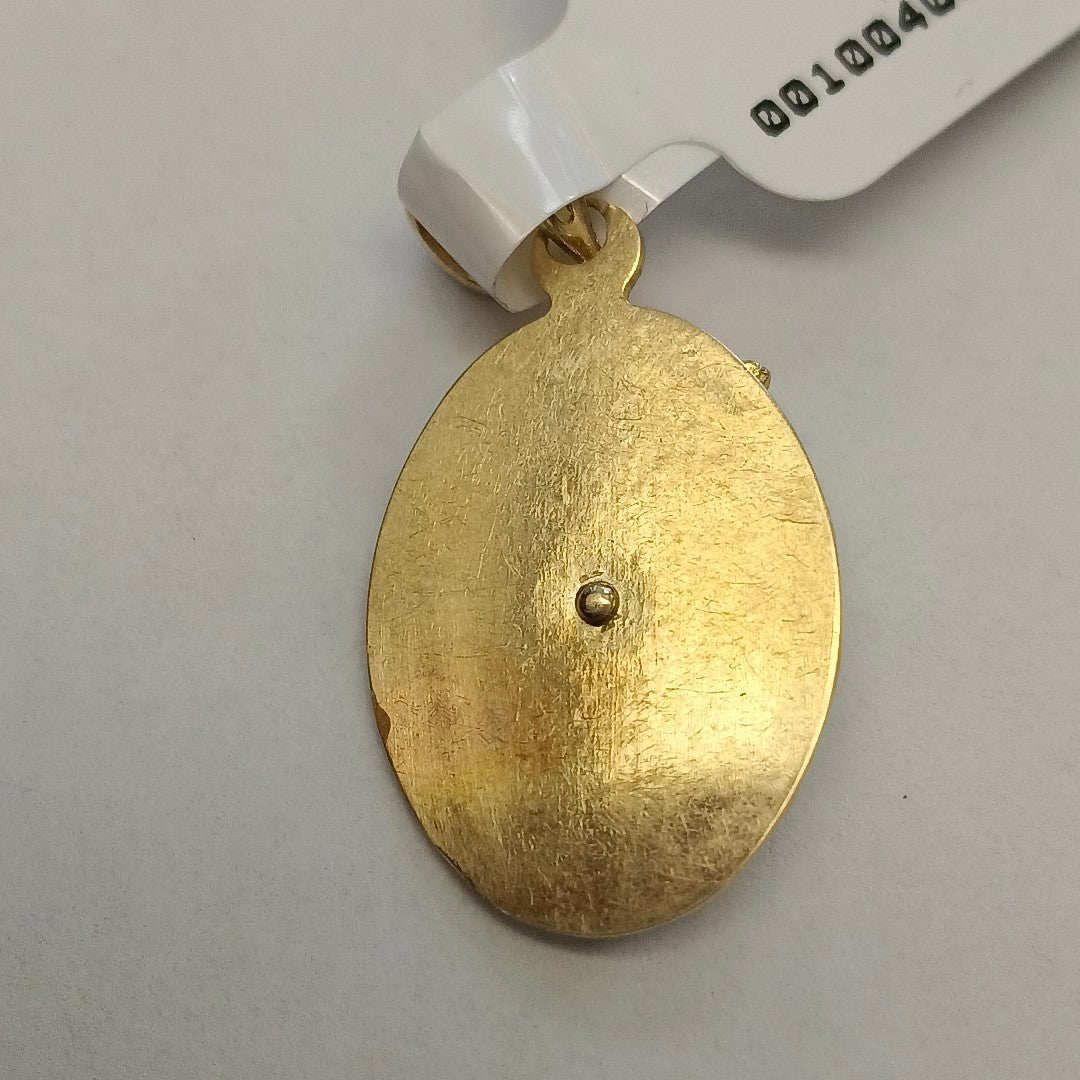DIJE, MEDALLA RELIGIOSA ORO 14 K 2.5 GRMS (SEMINUEVO)