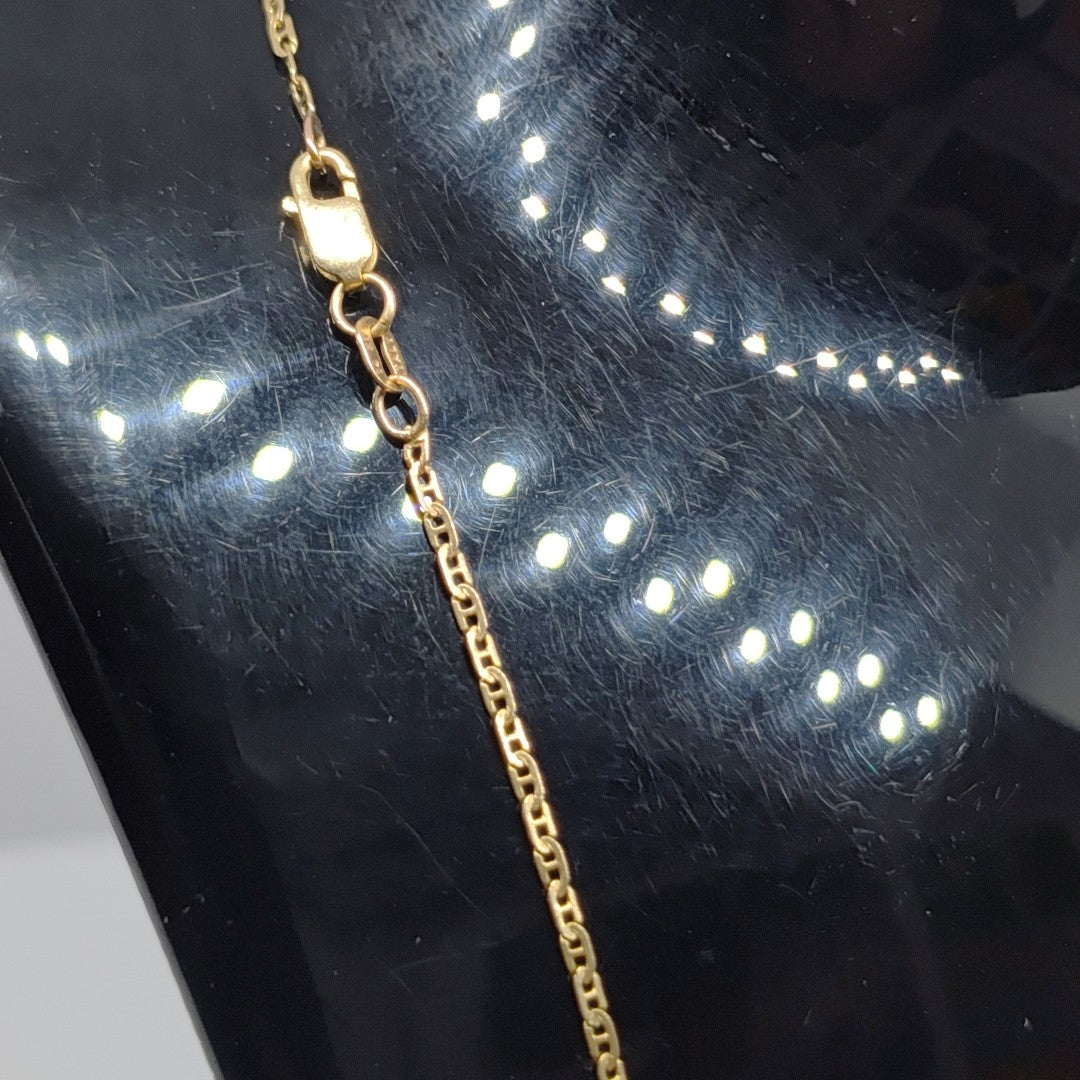 K1 2,50 GRMS 14 K ESPECIFICACIONES COMPLEMENTARIAS CADENA GUCCI (SEMINUEVO)