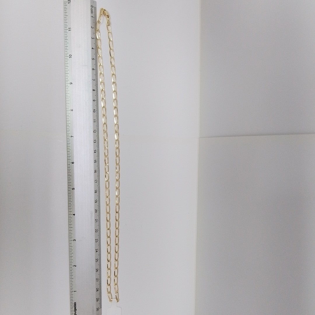 CADENA TEJIDO ESLABONES 11.9G 60 CM (NUEVO)