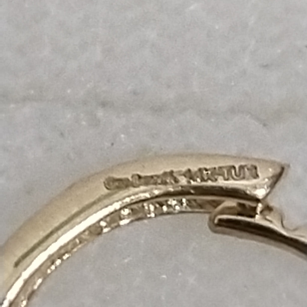 HUGGIES ORO 14K 1.3 (NUEVO)