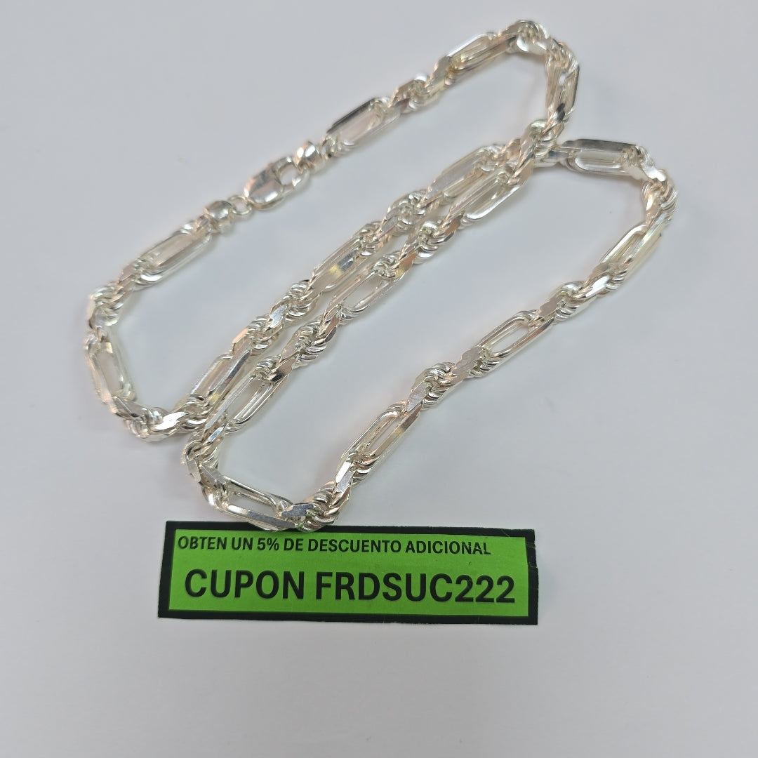 CADENA PLATA 92,40 GRMS (SEMINUEVO)