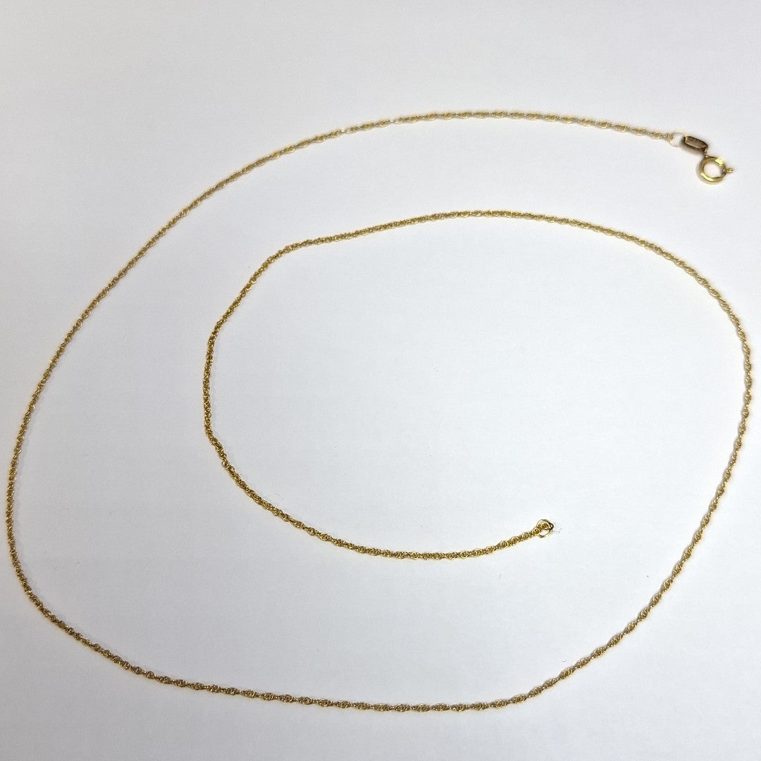 CADENA ORO 10 K 1,60 GRMS (SEMINUEVO)