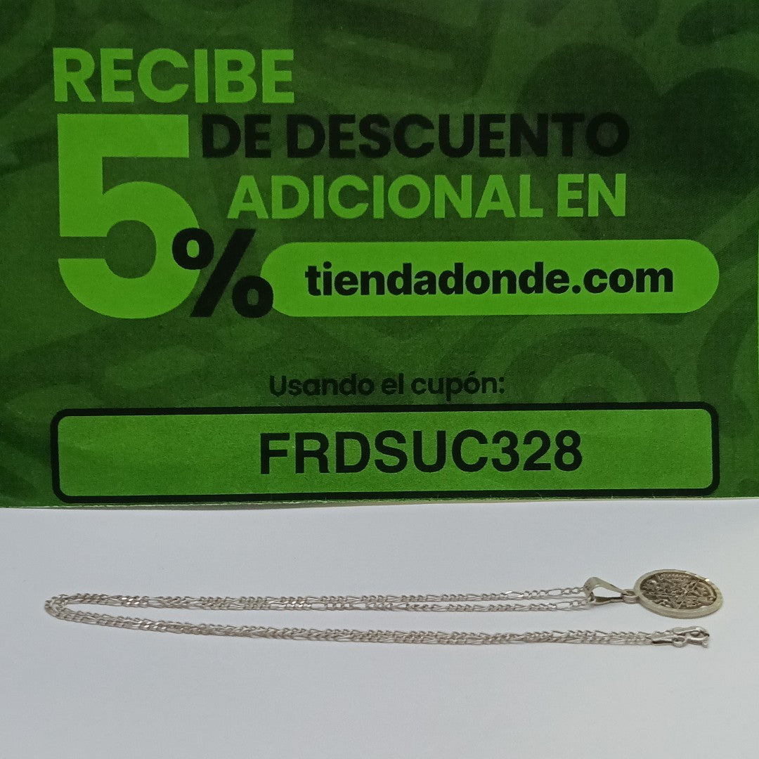 CADENA PLATA 4.8 GRMS (SEMINUEVO)