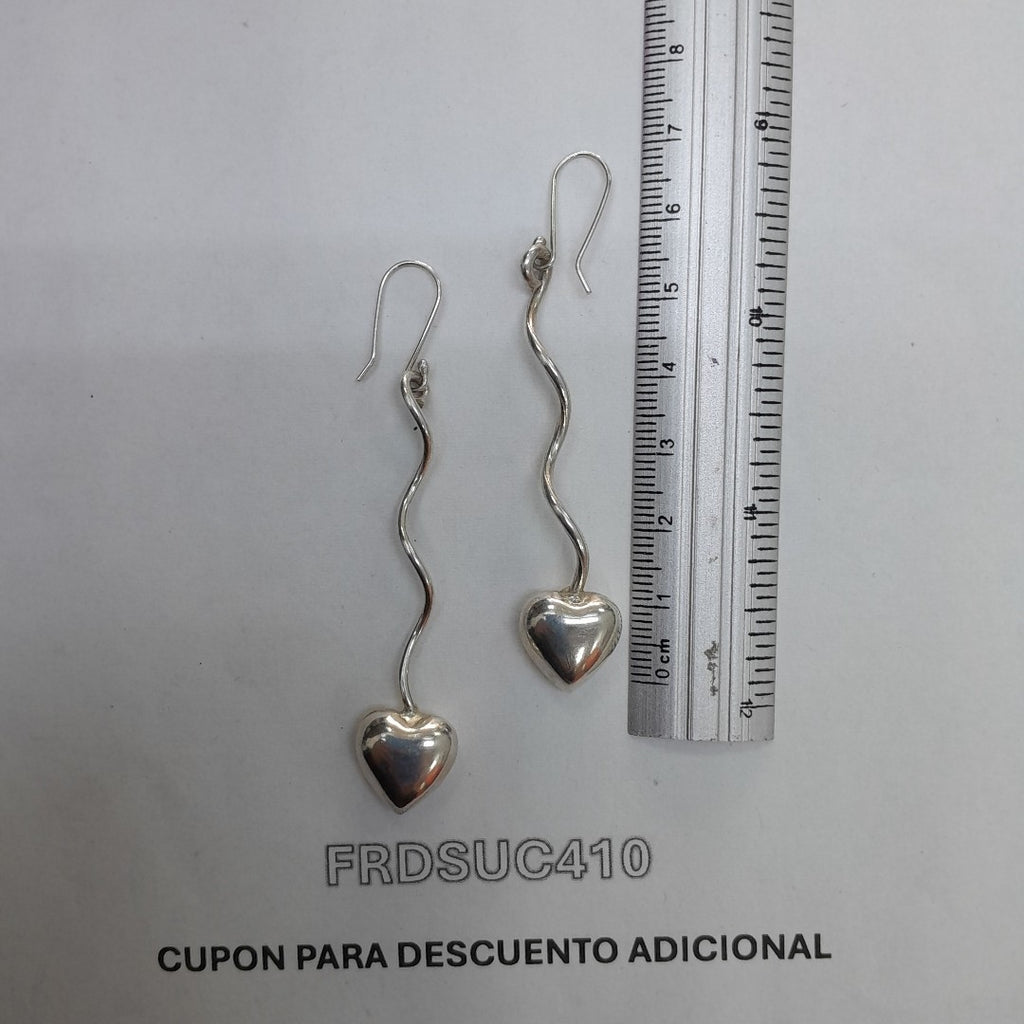 ARETES PAR PLATA 7,20 GRMS (SEMINUEVO)