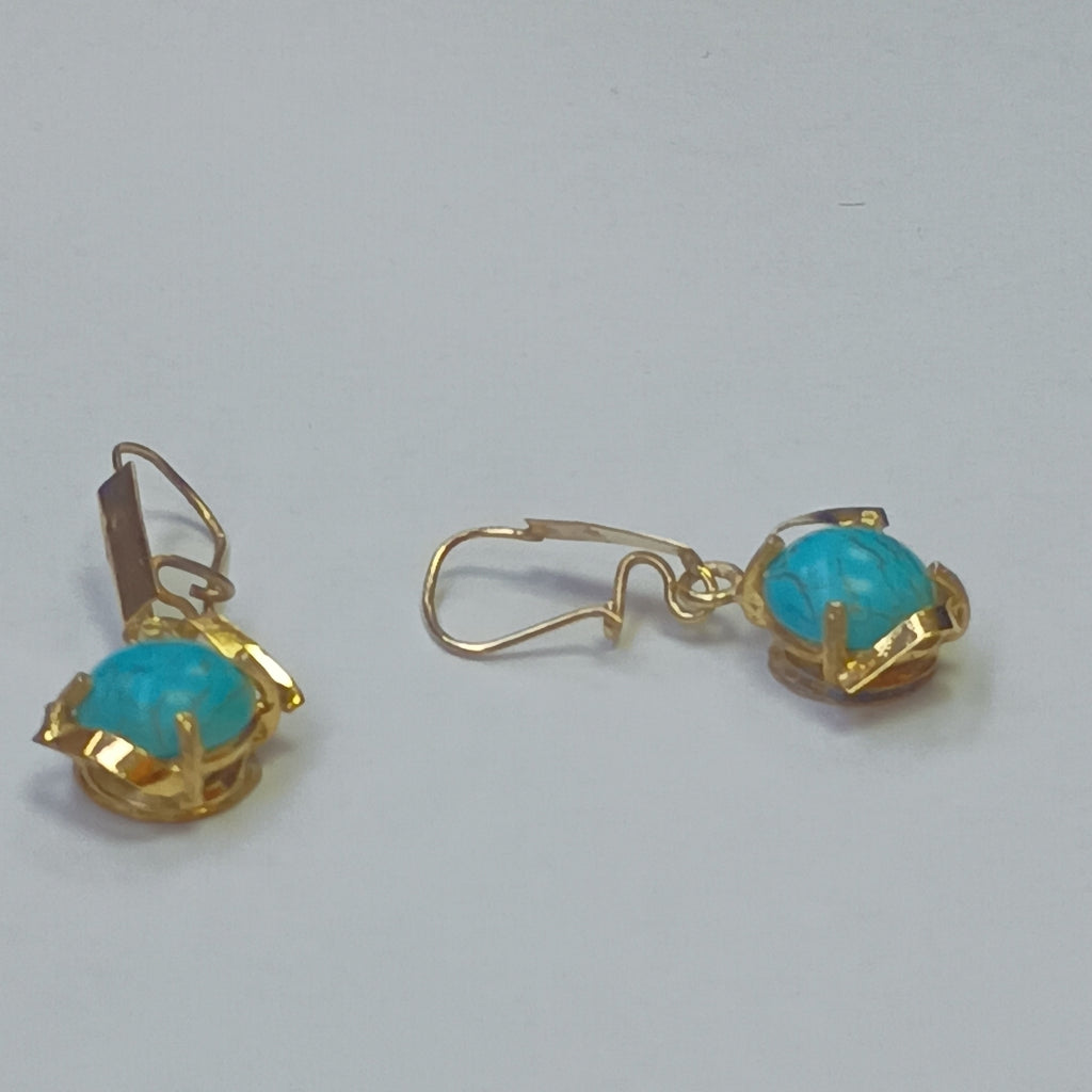 ARETES PAR ORO 14 K 4.3 GRMS (SEMINUEVO)
