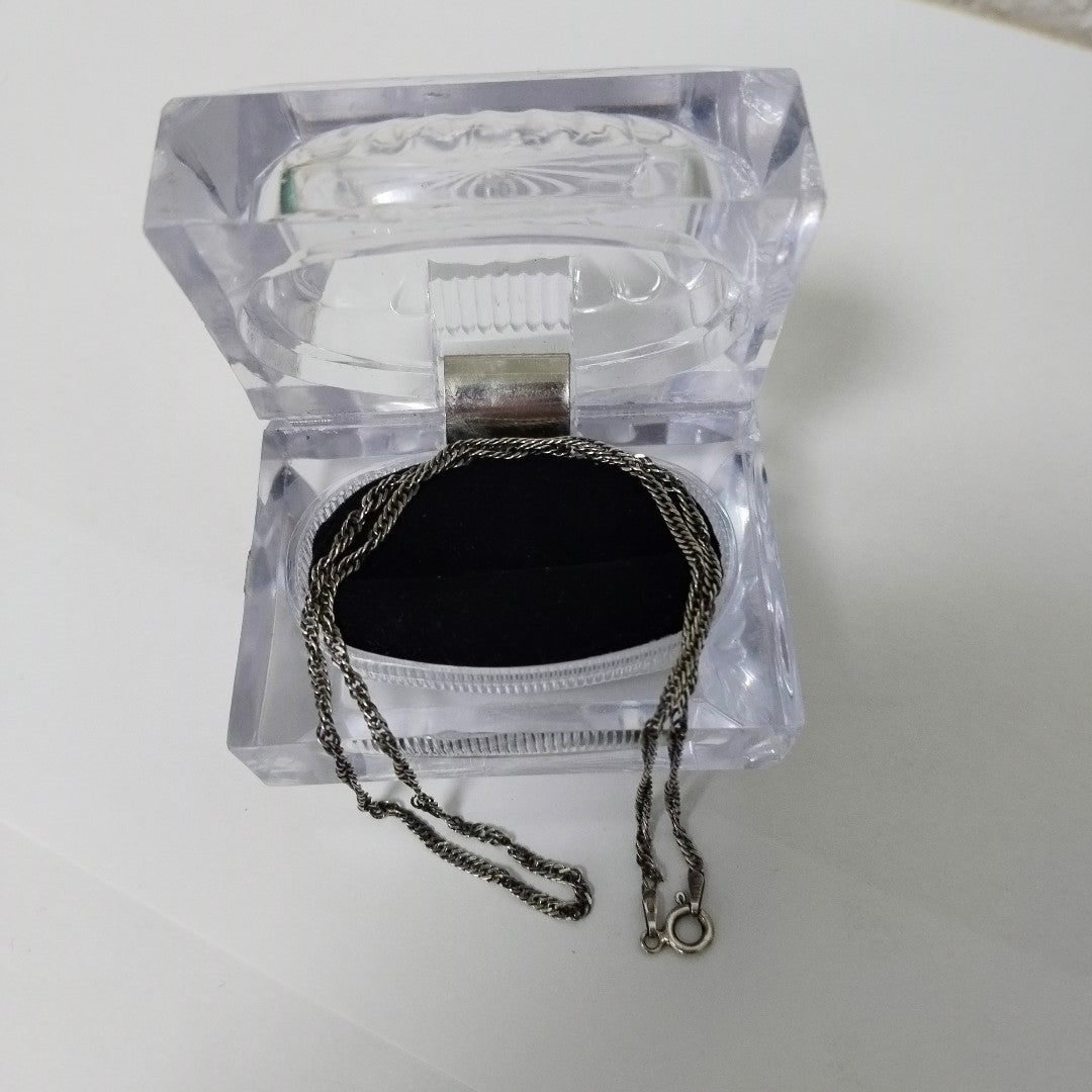 CADENA PLATA 3,20 GRMS (SEMINUEVO)