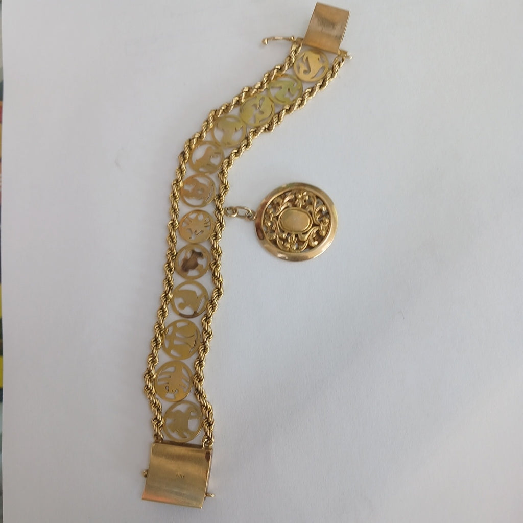 K1 47,70 GRMS 8 K ESPECIFICACIONES COMPLEMENTARIAS ESCLAVA CON HECHURA ESPECIAL (SEMINUEVO)