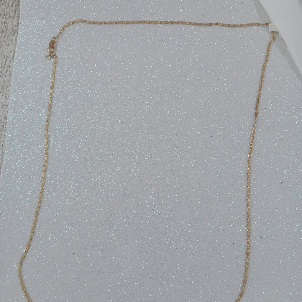 CADENA ORO COMBINADO 14 K 2.1 GRMS (SEMINUEVO)